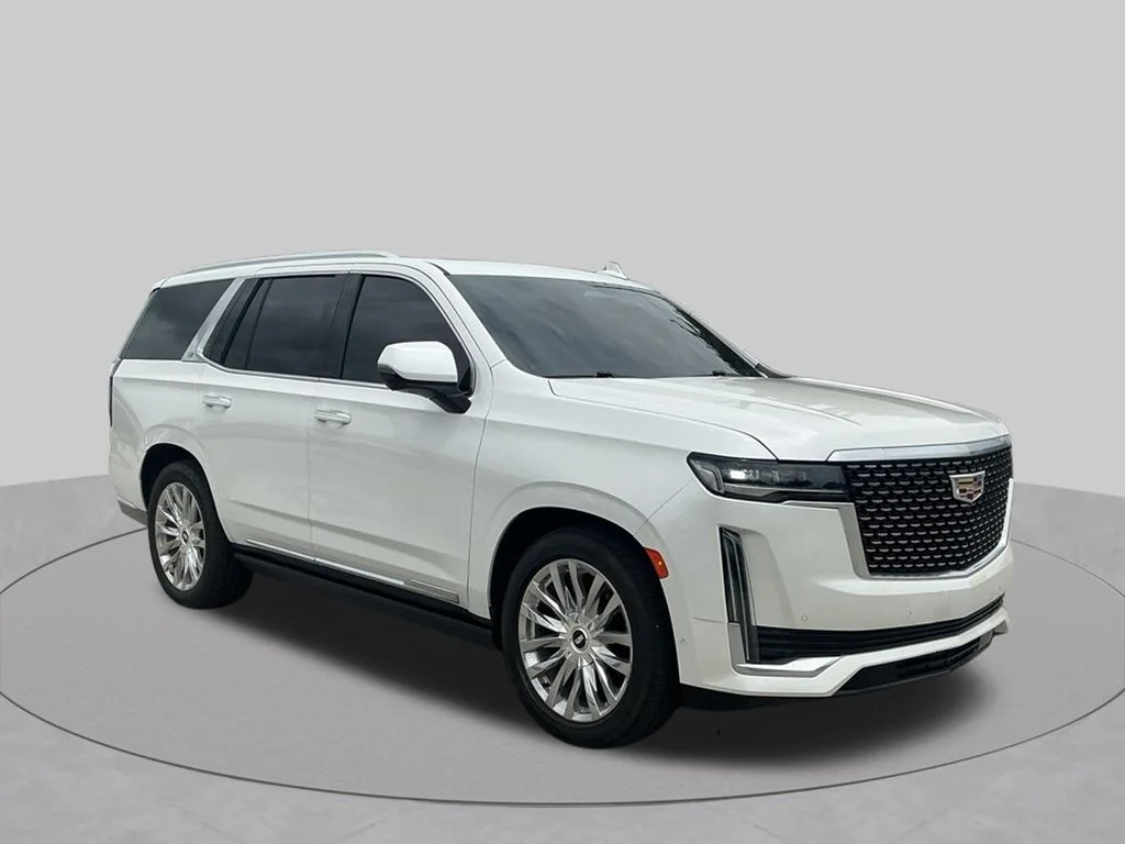 Used 2023 White Cadillac Premium Luxury image 22