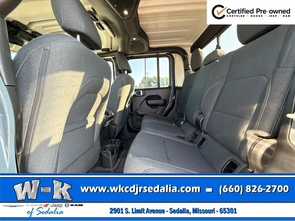 Certified Used 2025 Gray Jeep Willys image 22