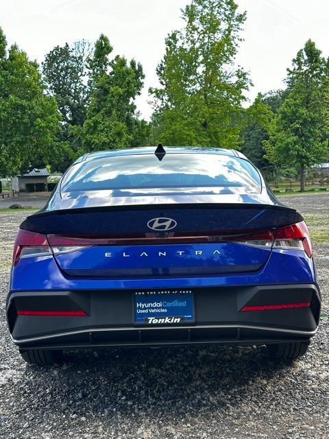 Certified Used 2025 Intense Blue Hyundai SEL Sport image 8