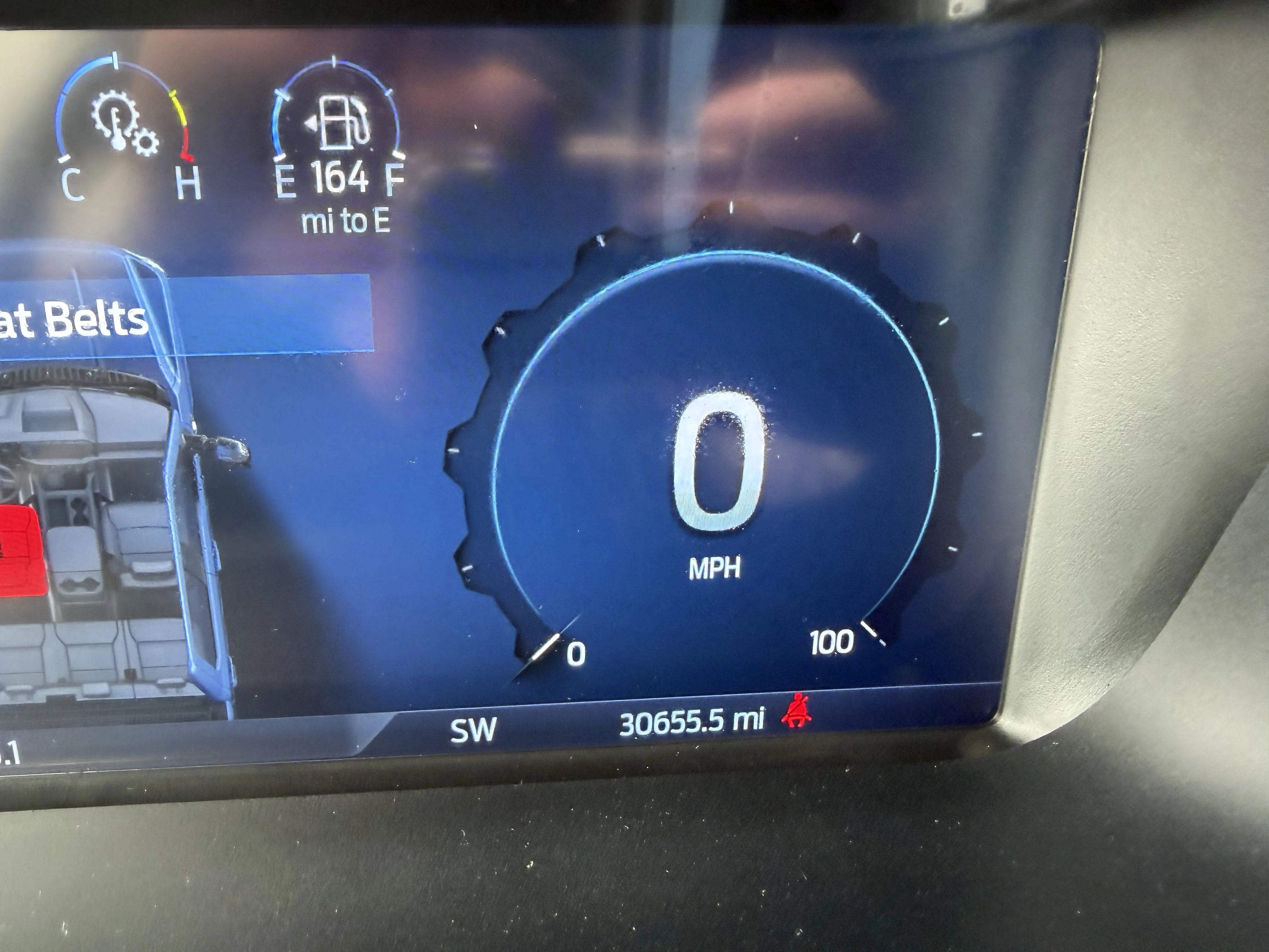 Used 2024 Blue Ford LARIAT image 14