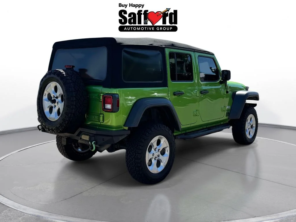 Used 2019 Green Jeep Unlimited Sport S image 9