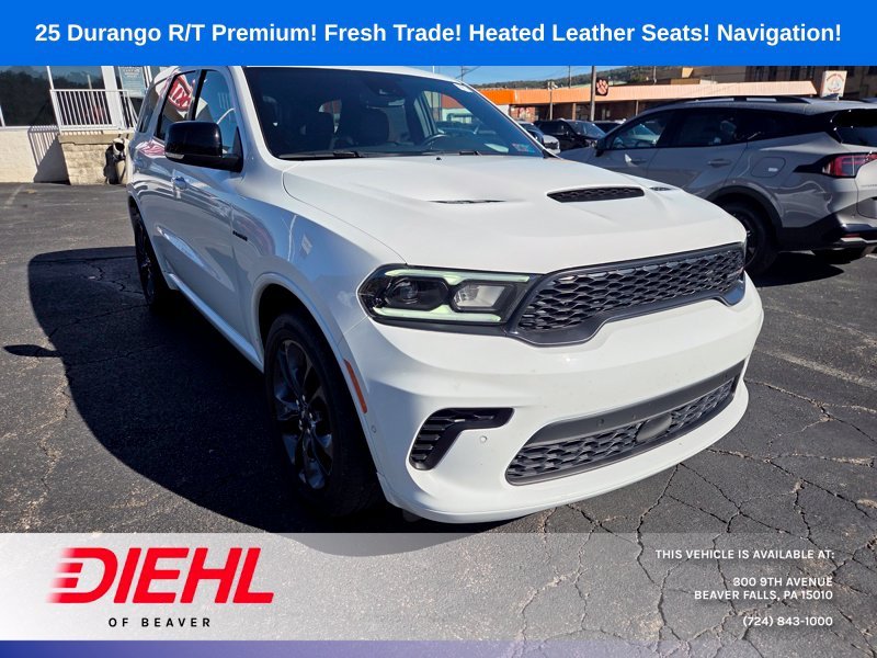 Used 2025 White Dodge R/T Premium image 1