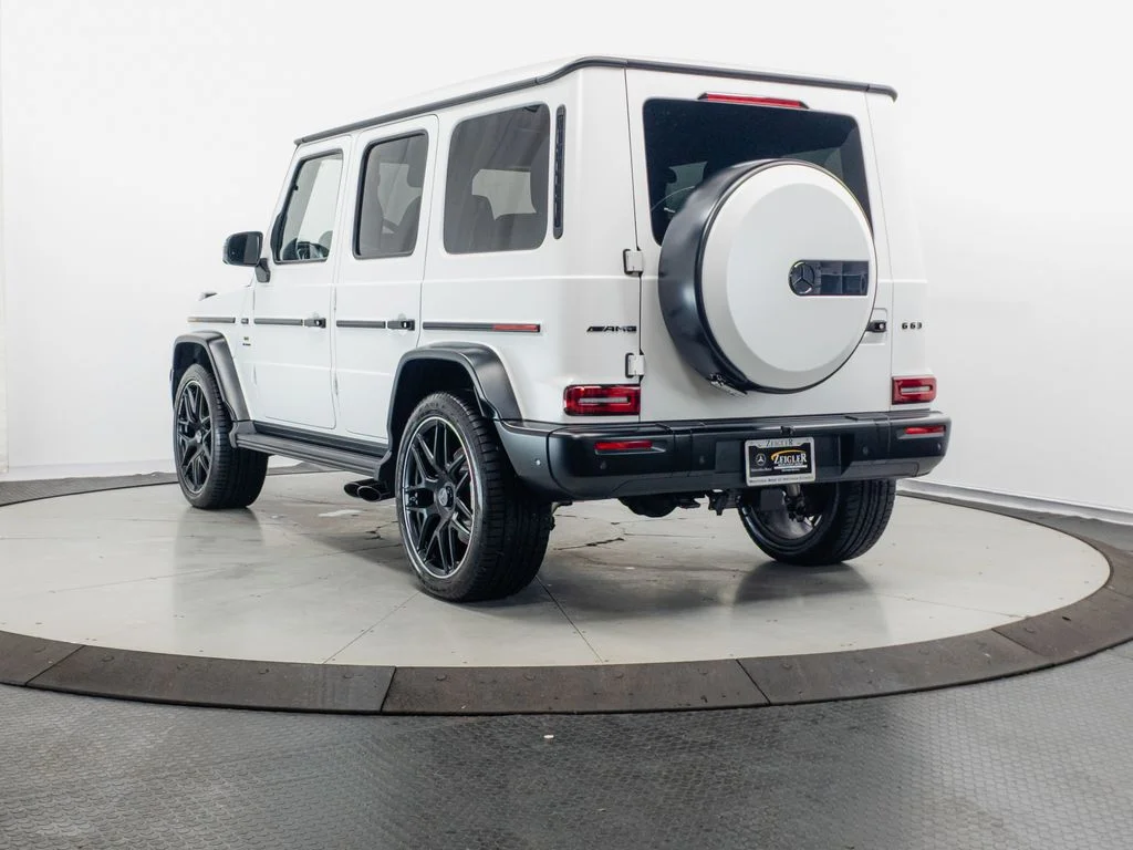 Certified Used 2025 MANUFAKTUR Moonlight White Magno Mercedes-Benz G 63 AMG® image 32