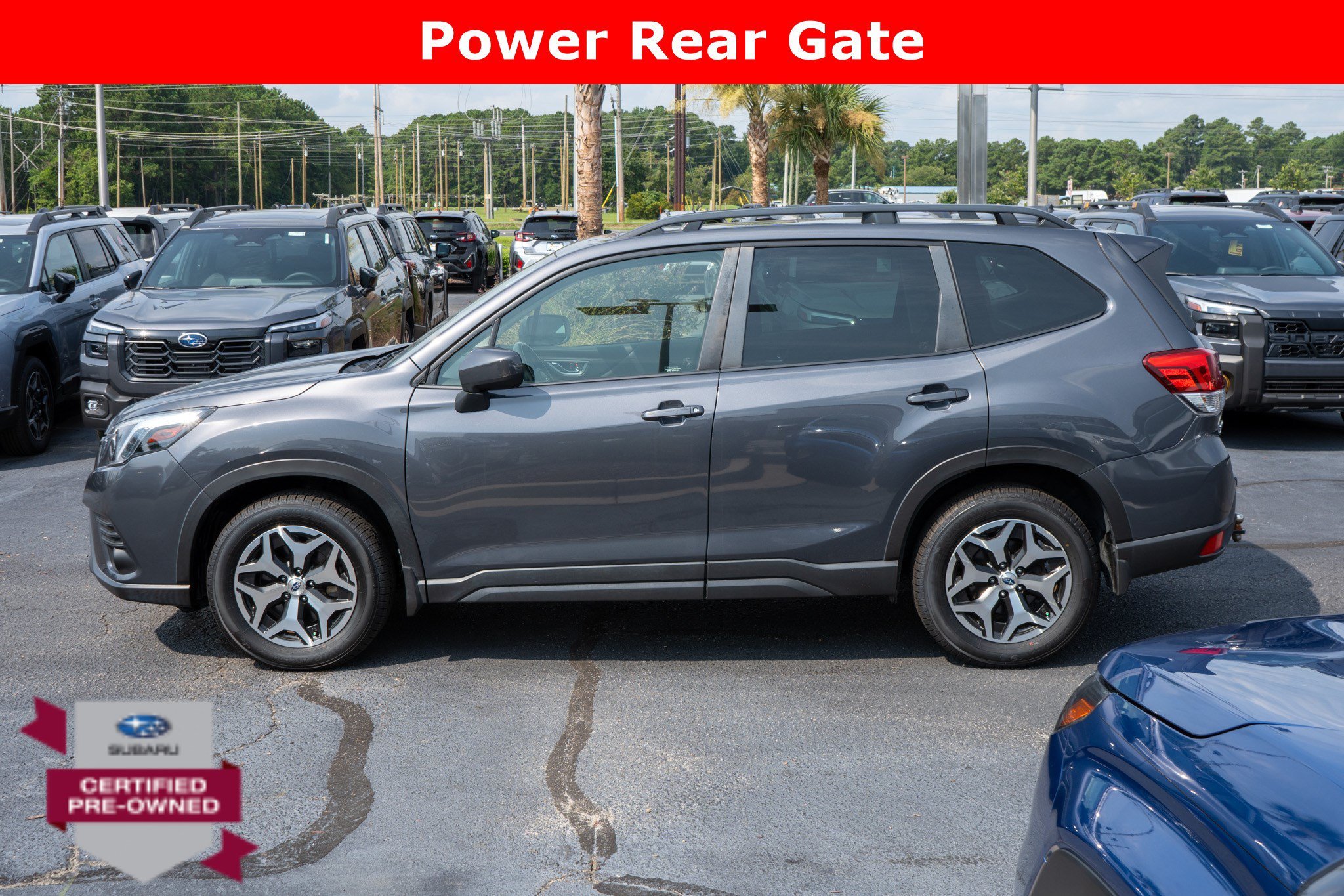 Used 2023 Magnetite Gray Metallic Subaru Premium image 6
