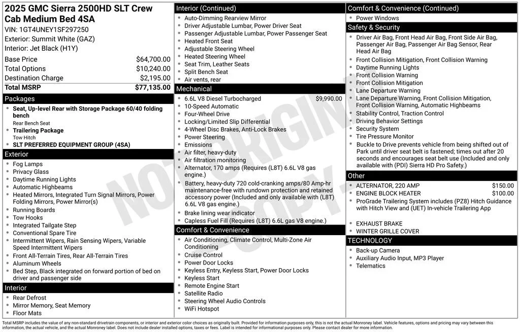2025 GMC Sierra 2500HD SLT - Photo 17