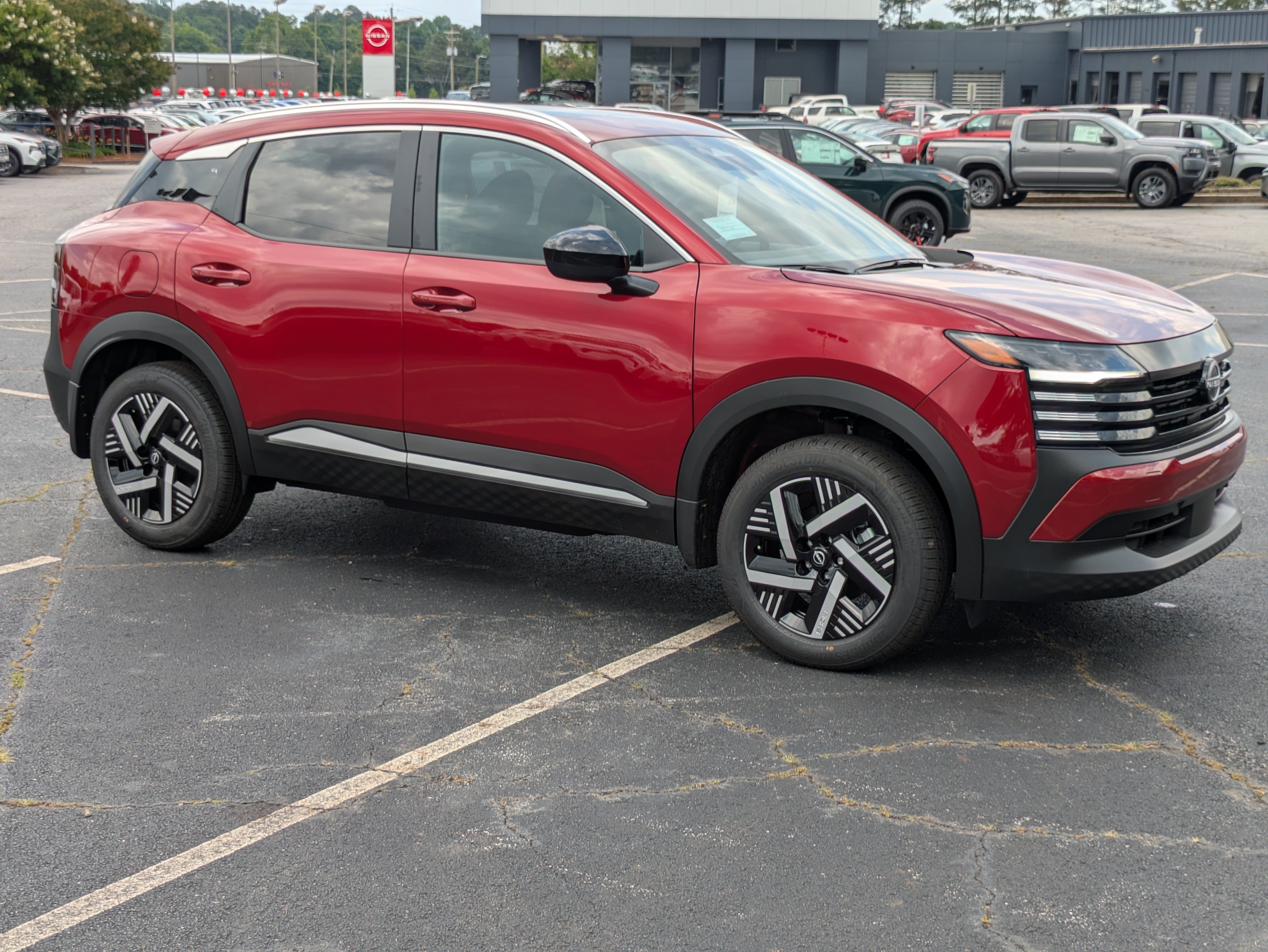 New 2026 Red Nissan SV image 1