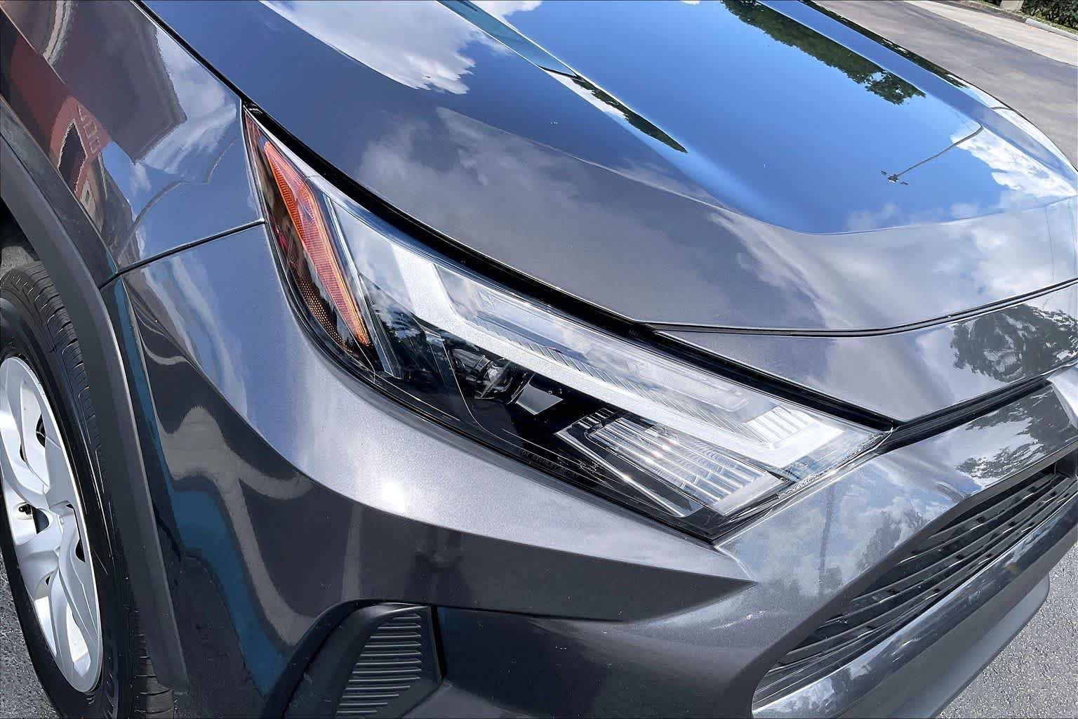 Used 2025 Magnetic Gray Metallic Toyota LE image 27
