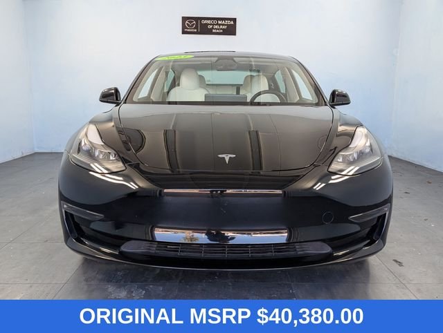 Used 2023 Tesla Model 3 Base with VIN 5YJ3E1EA3PF542985 for sale in Delray Beach, FL