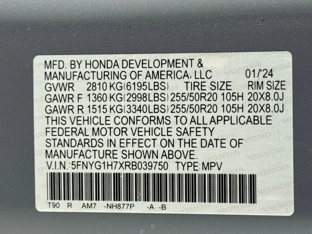 Used 2024 Gray Honda Touring image 41