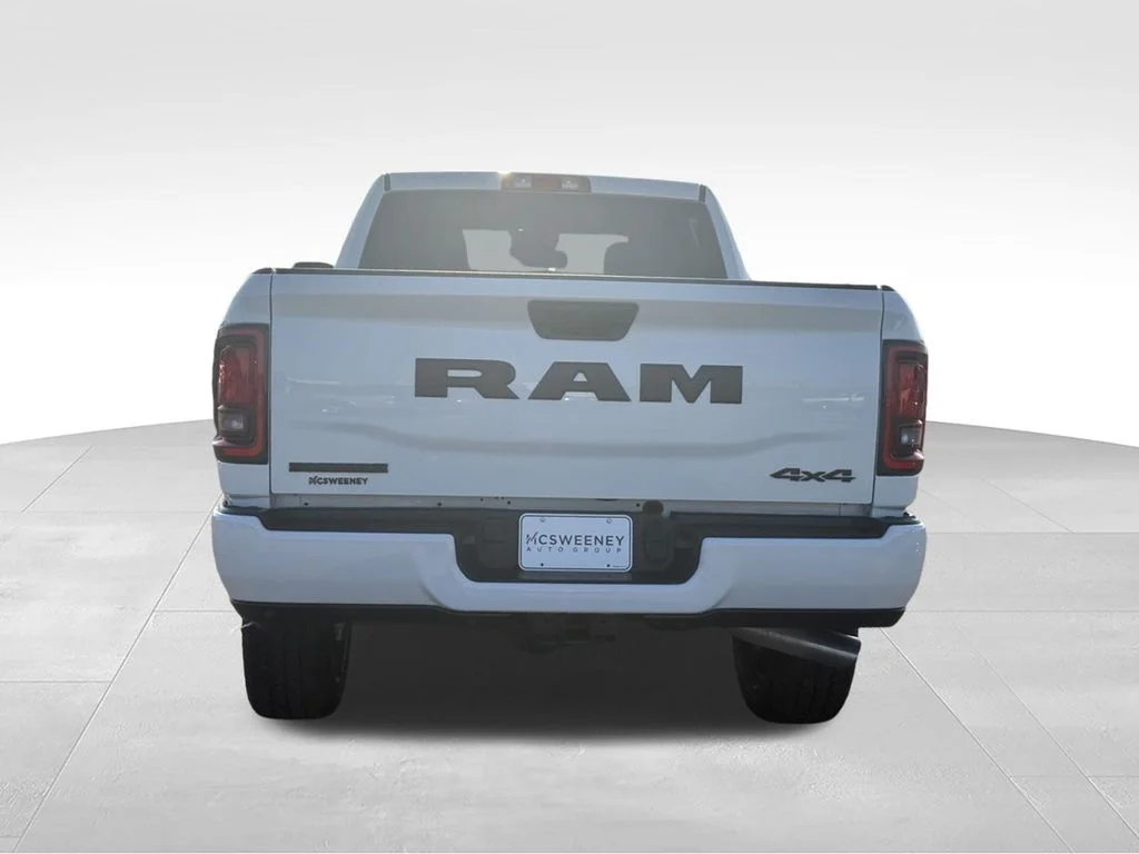 New 2026 Bright White Clear-Coat Exterior Paint RAM Big Horn image 4