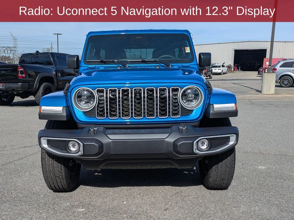 New 2026 Hydro Blue Pearl-Coat Exterior Paint Jeep Sahara image 11