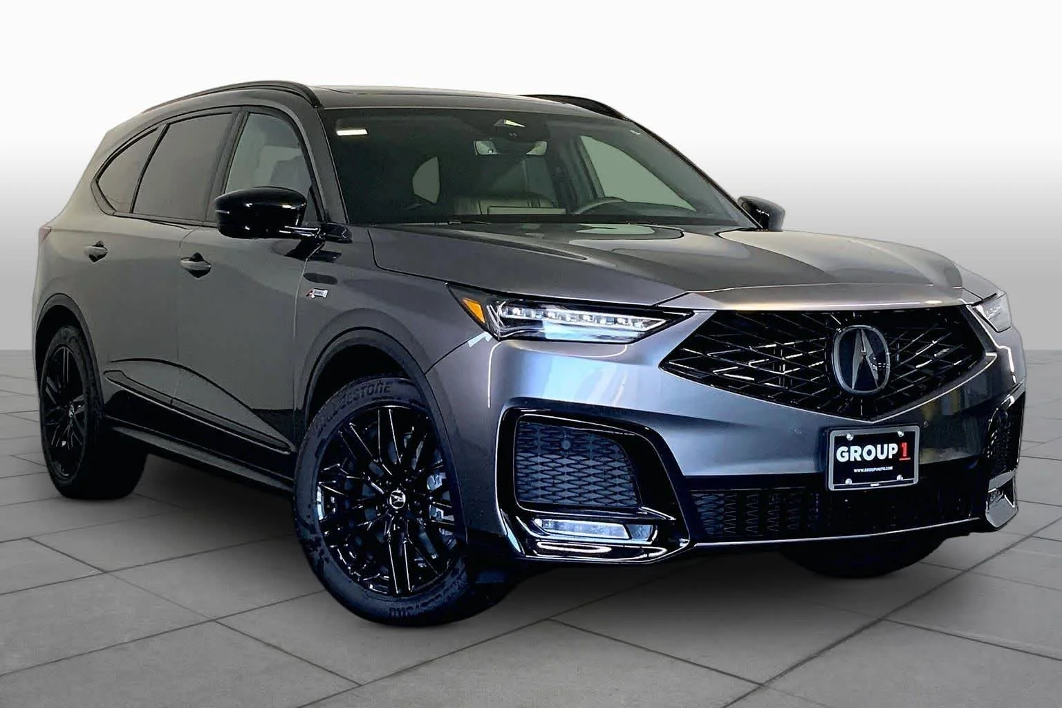 New 2026 Liquid Carbon Metallic Acura With A-Spec Advance Package image 2