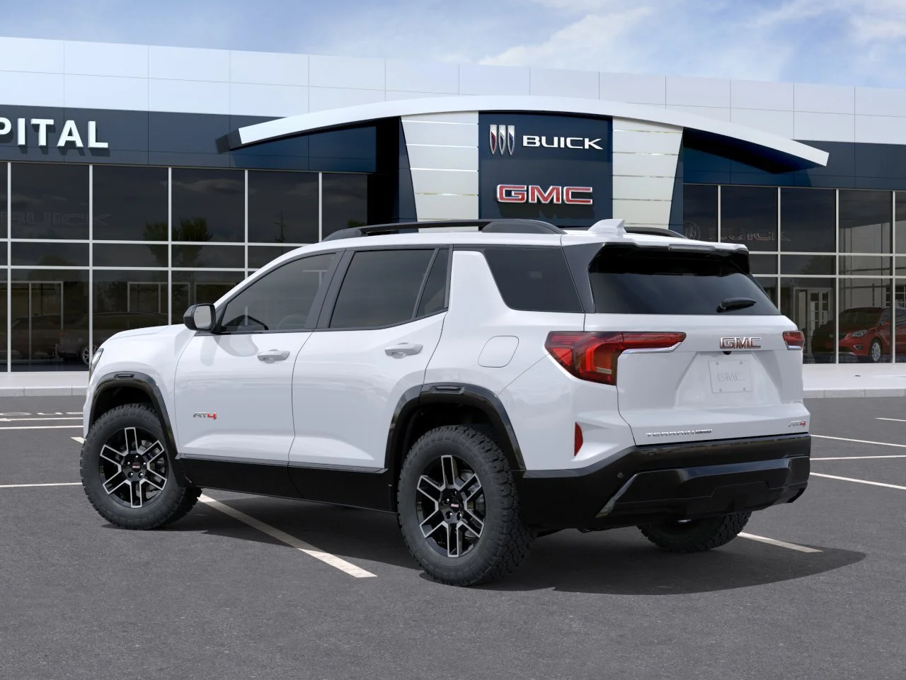 New 2027 Summit White GMC AWD AT4 image 4