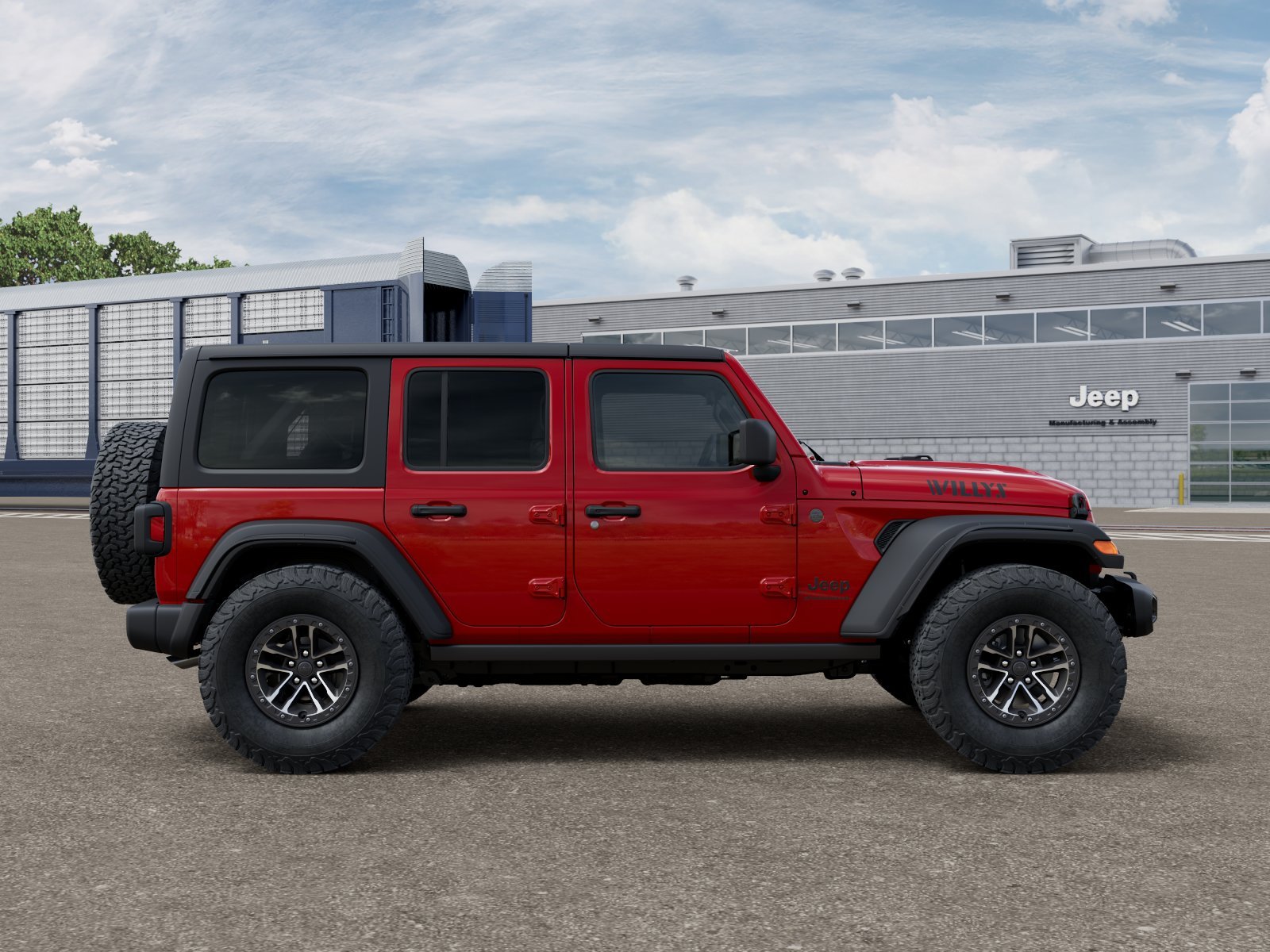 New 2026 Firecracker Red Clearcoat Jeep Willys image 12