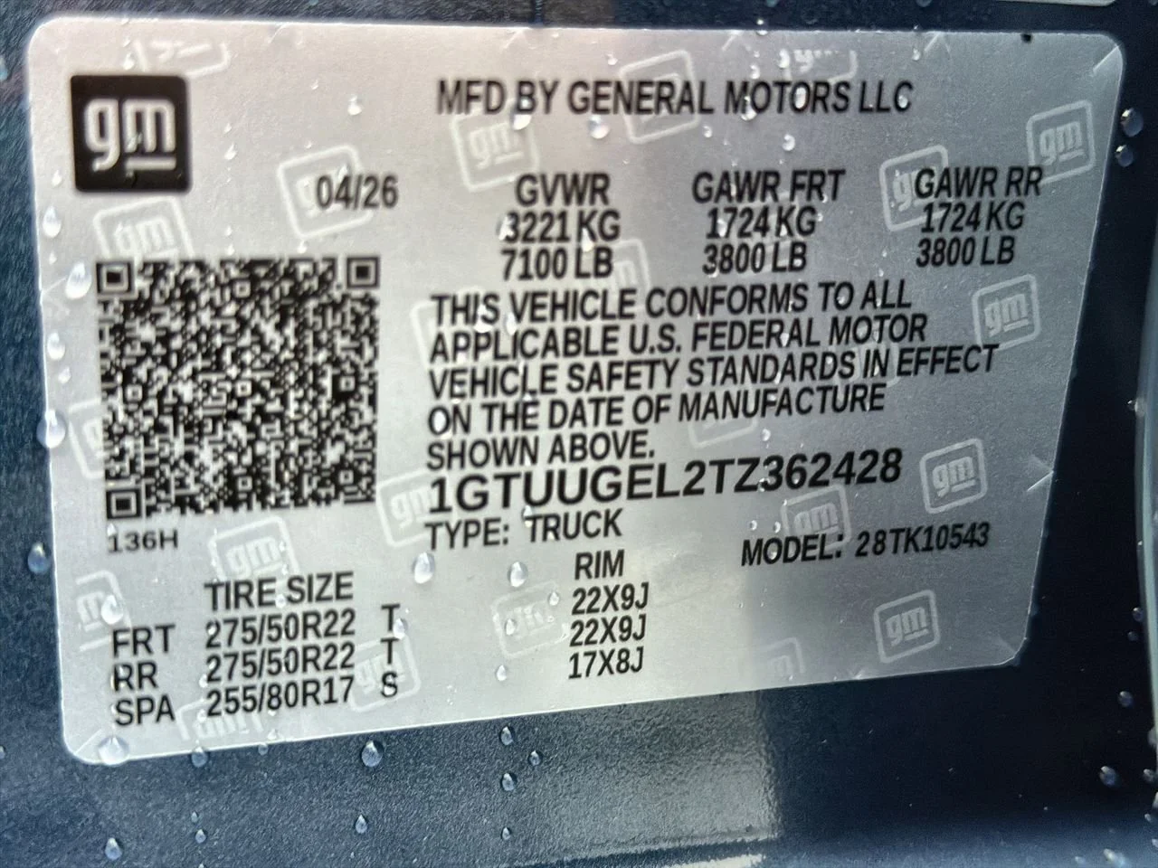 New 2026 DOWNPOUR METALLIC GMC Denali image 29