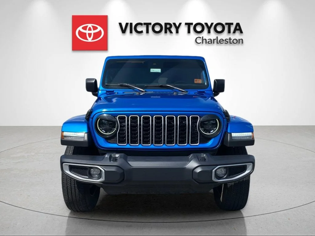 Used 2024 Blue Jeep Sahara image 8