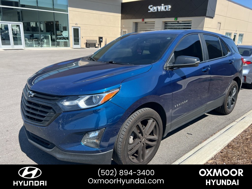 Used 2021 Pacific Blue Metallic Chevrolet LT image 3