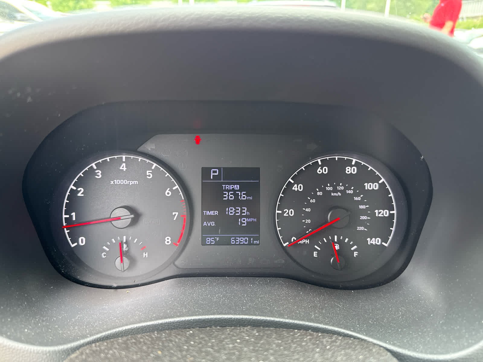 Used 2019 Urban Gray Metallic Hyundai SEL image 2