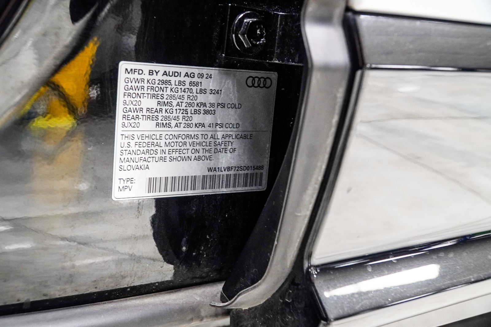 Used 2025 Black Audi 55 Premium Plus image 44