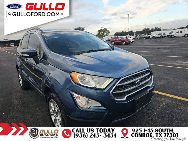 Used 2022 Blue Metallic Ford SE image 3