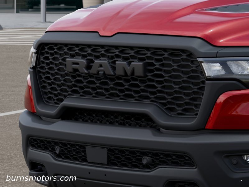 New 2026 Molten Red Pearl-Coat Exterior Paint RAM Rebel image 11