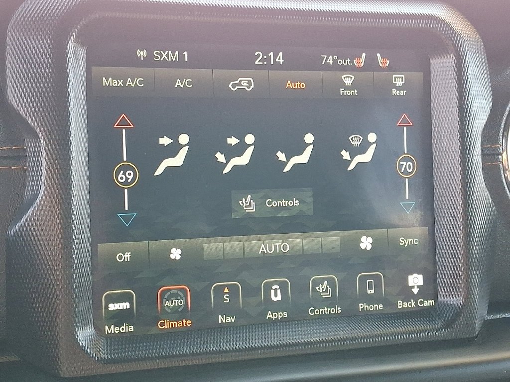 Used 2020 Black Jeep Unlimited Sahara High Altitude image 17