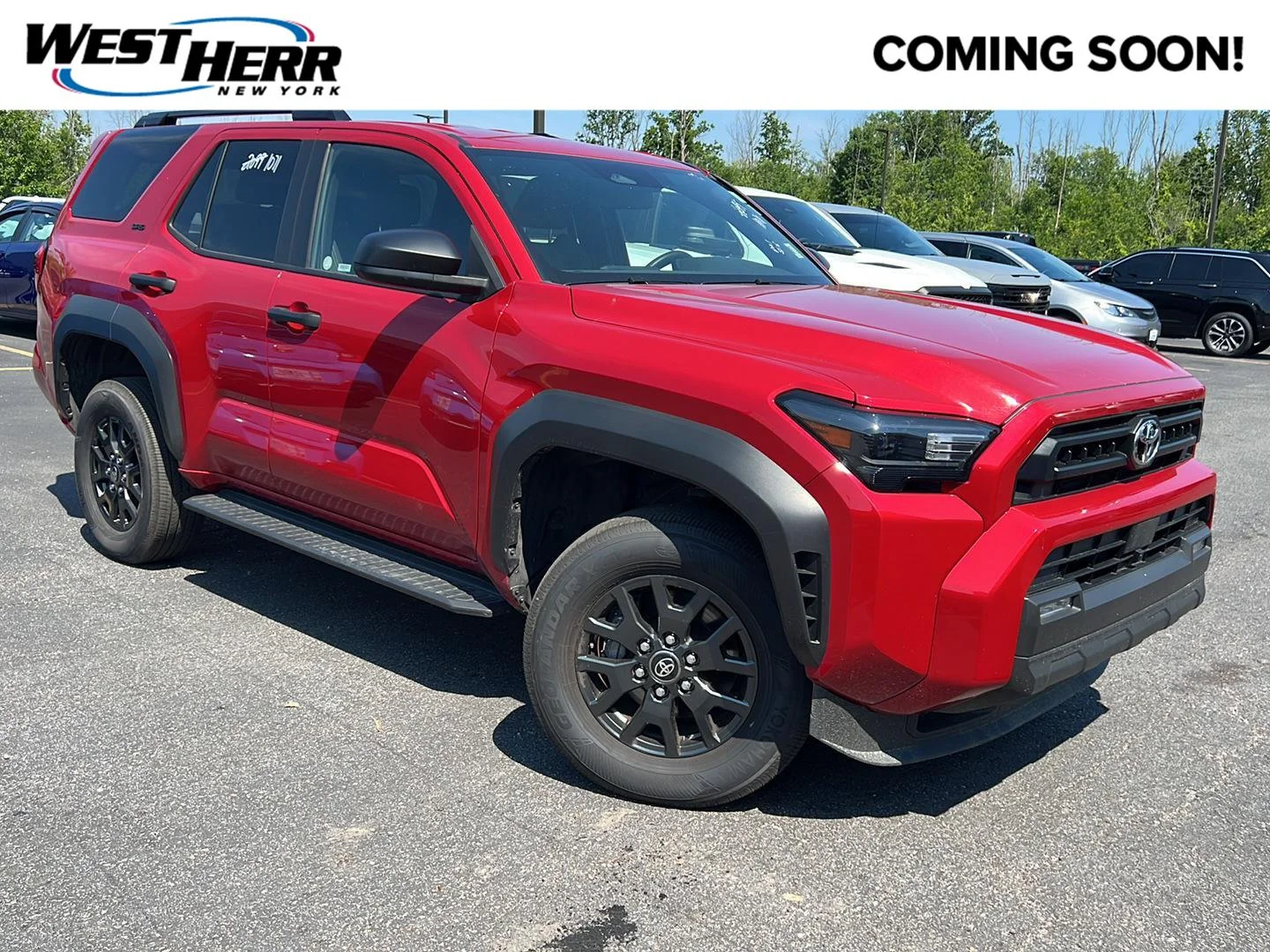 Used 2025 Supersonic Red Toyota SR5 image 1