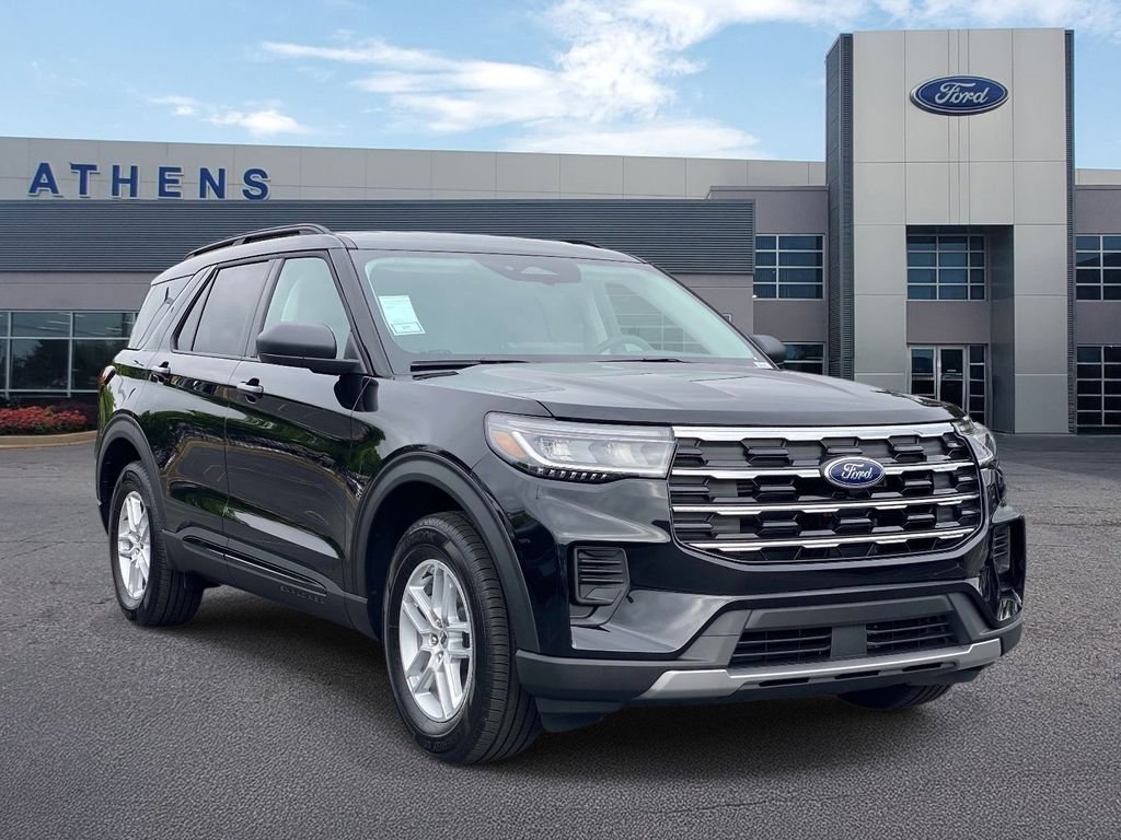 New 2026 Agate Black Metallic Ford Active image 1