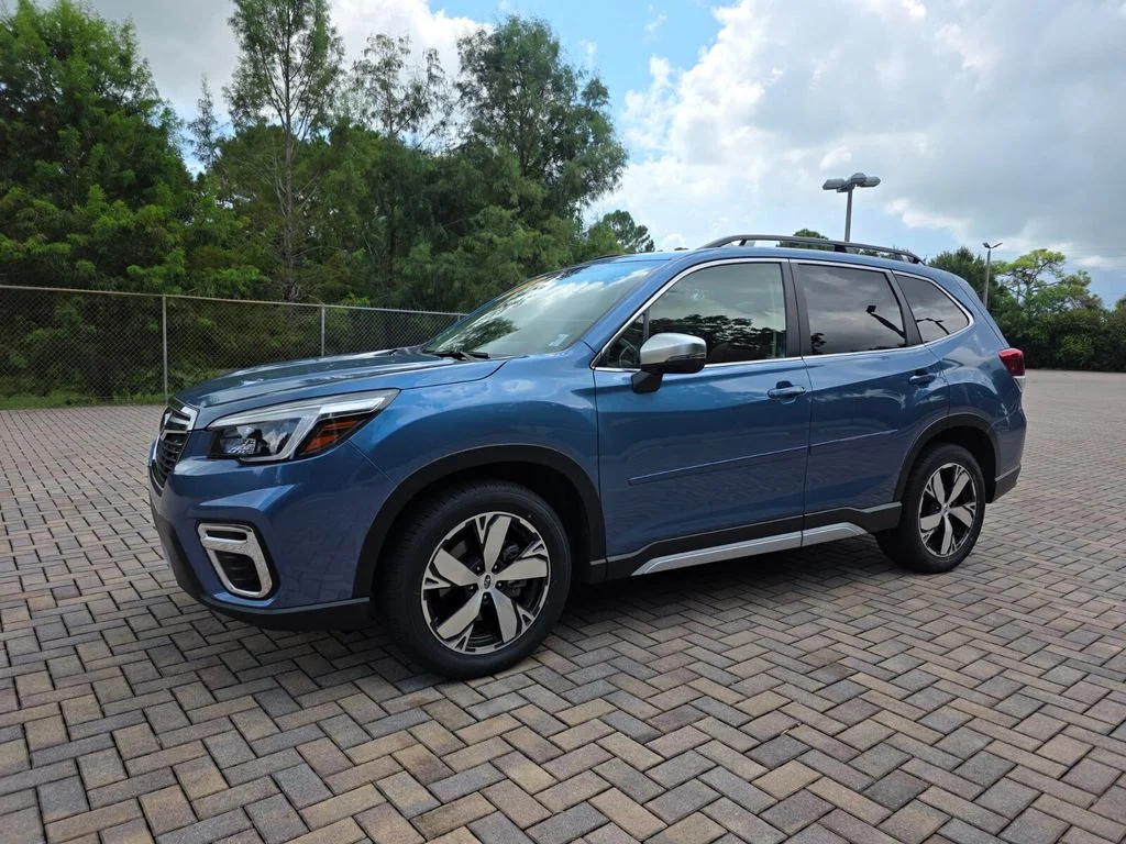 Used 2021 Blue Subaru Touring image 3