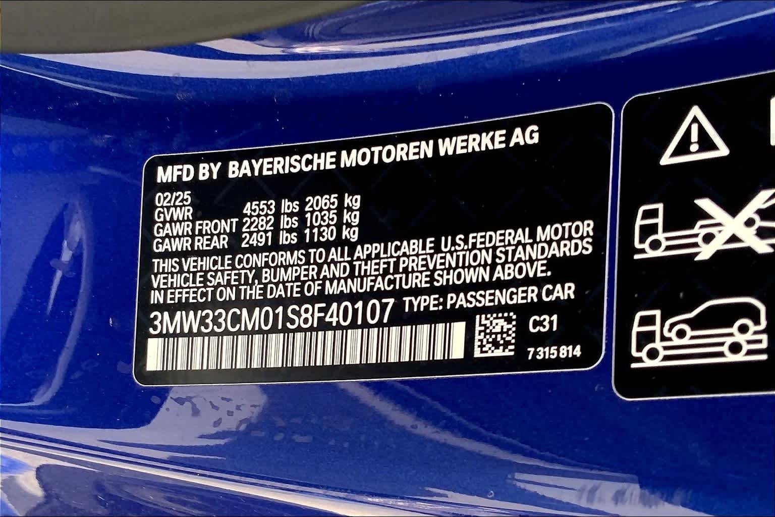 Used 2025 Portimao Blue Metallic BMW 230i xDrive image 18