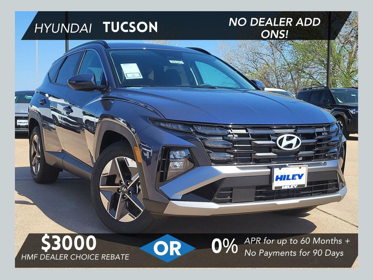 New 2026 Atlantis Blue Hyundai SEL FWD image 1