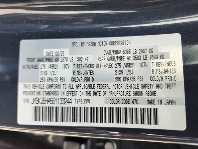 Used 2025 Gray Mazda Premium Plus image 27