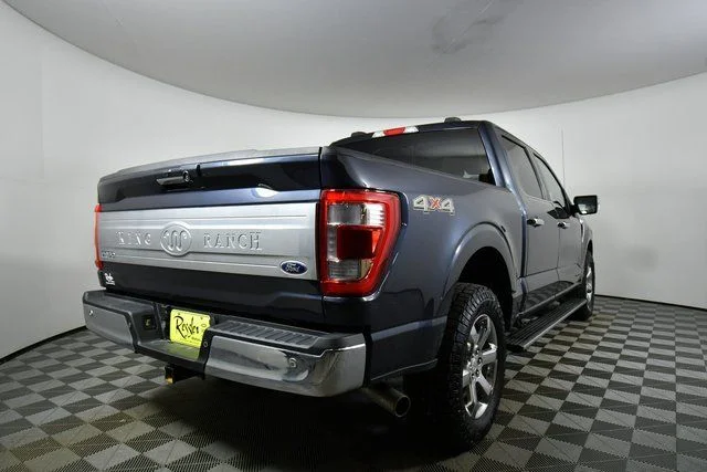 Used 2021 Blue Ford King Ranch image 11