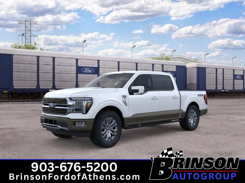 New 2026 Star White Metallic Tri-Coat Ford King Ranch image 1