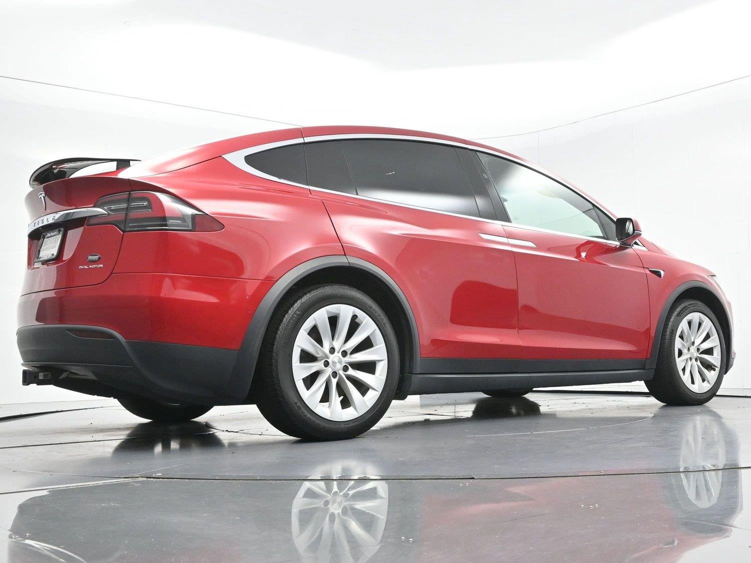Used 2021 Red Multi-Coat Tesla Long Range Plus image 53