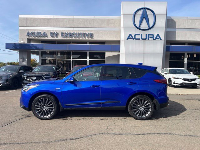 Certified Used 2023 Apex Blue Pearl Acura A-Spec Advance Package image 1