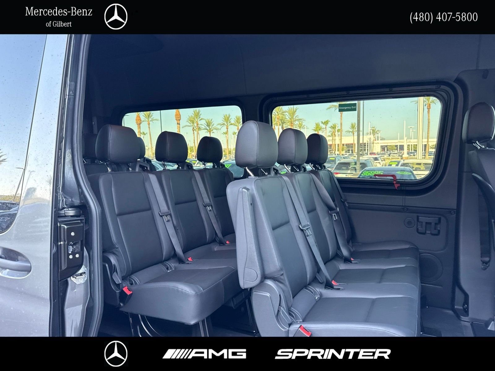 New 2026 Selenite gray metallic Mercedes-Benz Passenger 144 WB image 14