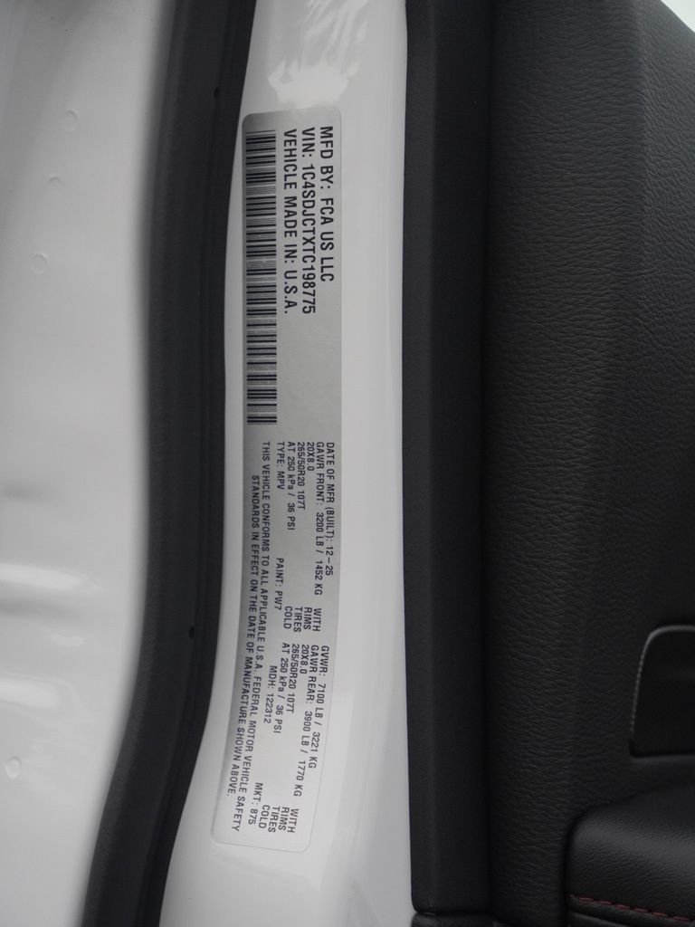 New 2026 White Knuckle Clear-Coat Exterior Paint Dodge GT HEMI V8 image 31