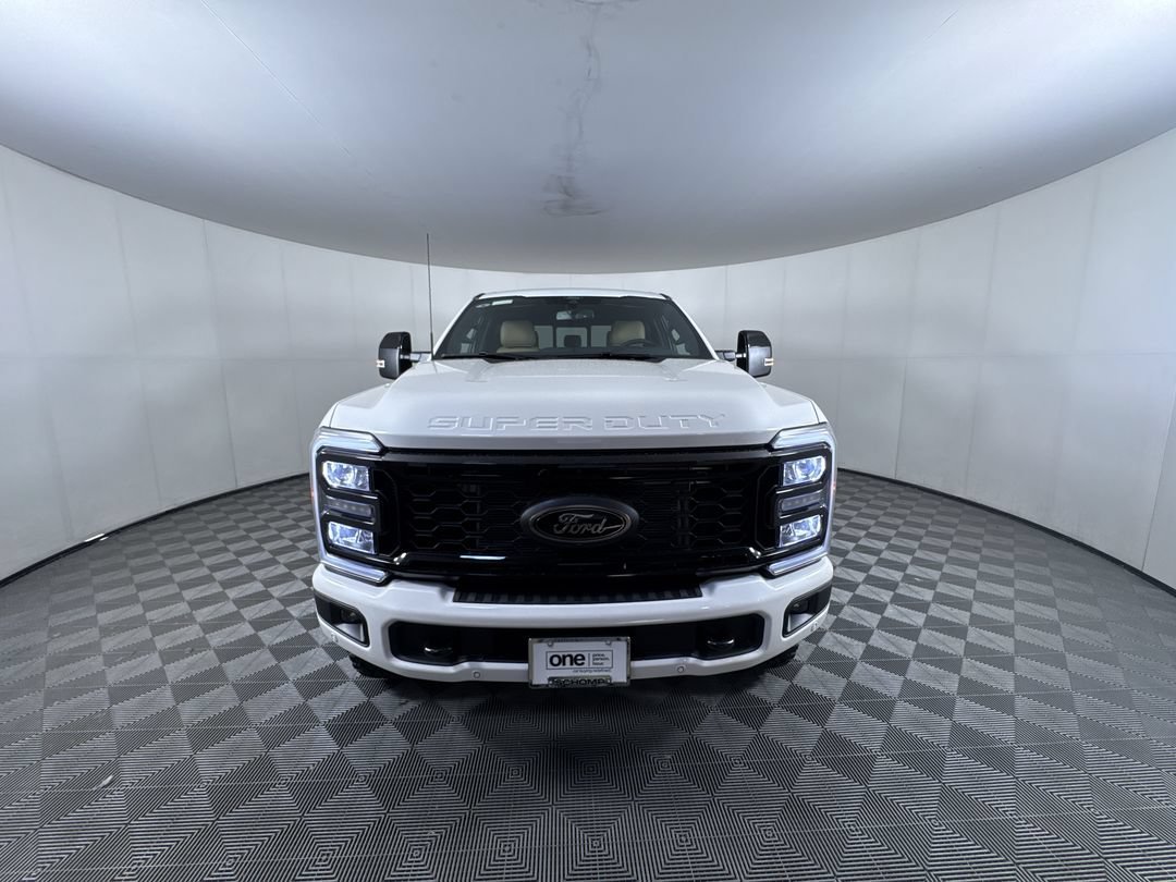 New 2026 Star White Metallic Tri-Coat Ford Lariat image 3