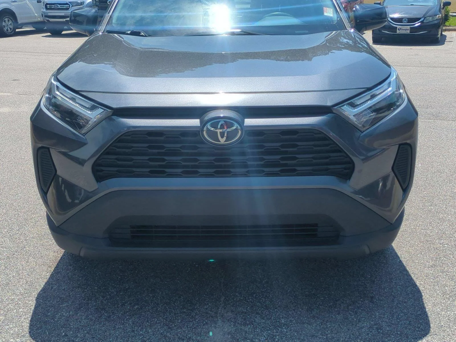 Used 2023 Magnetic Gray Metallic Toyota LE image 14