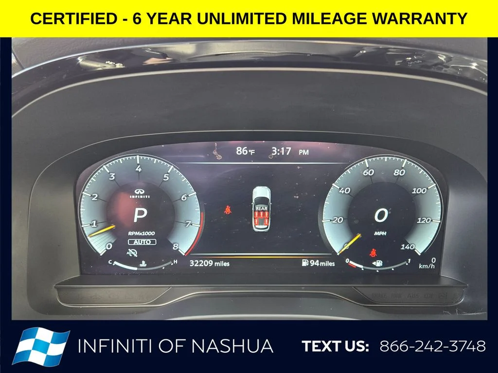 Certified Used 2024 Black INFINITI LUXE image 23