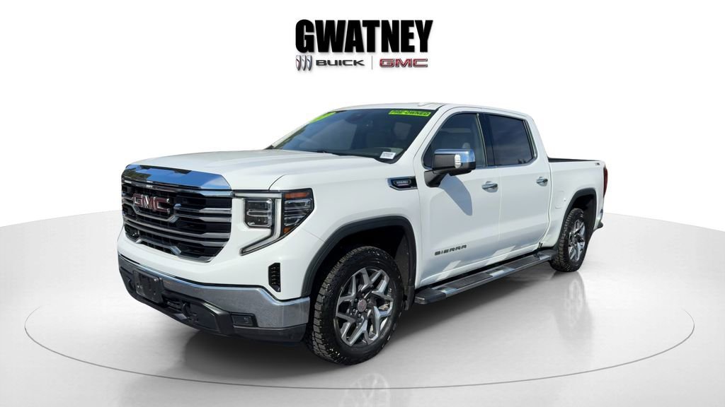Used 2023 GMC Sierra 1500 SLT with VIN 3GTUUDE8XPG265784 for sale in Little Rock