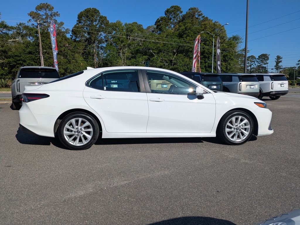 Used 2024 White Toyota LE image 3