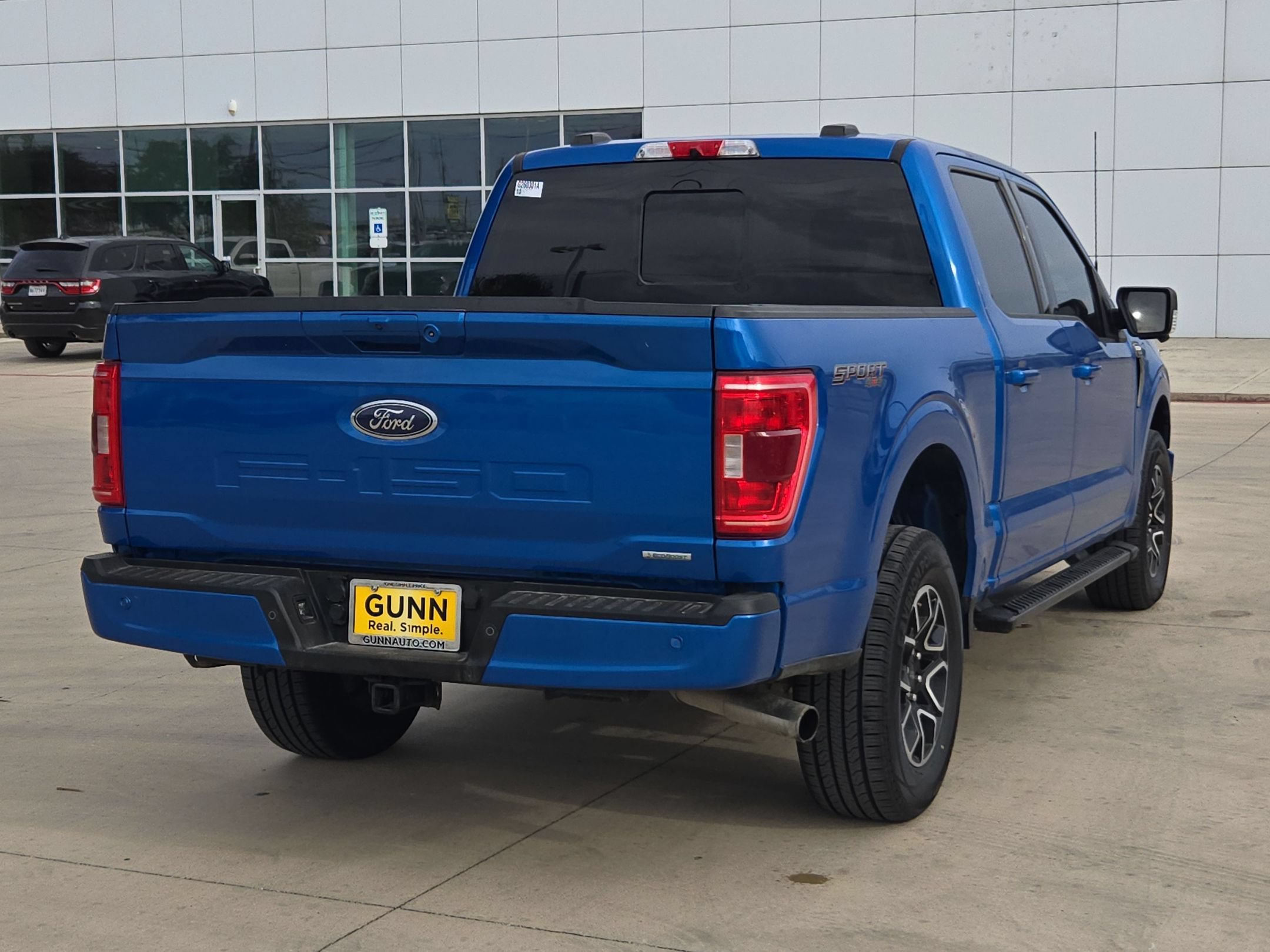 Used 2021 Blue Ford ECOBOOST image 3