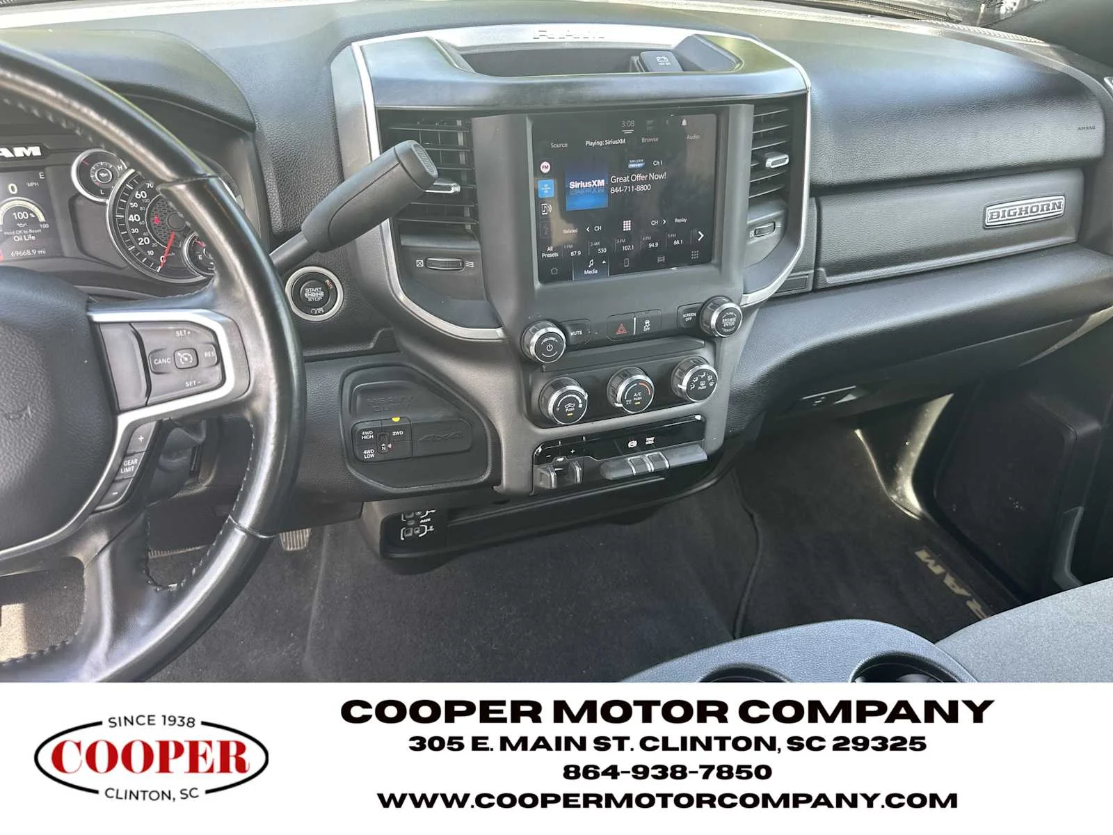 Used 2024 Billet Silver Metallic Clearcoat Ram Big Horn image 24