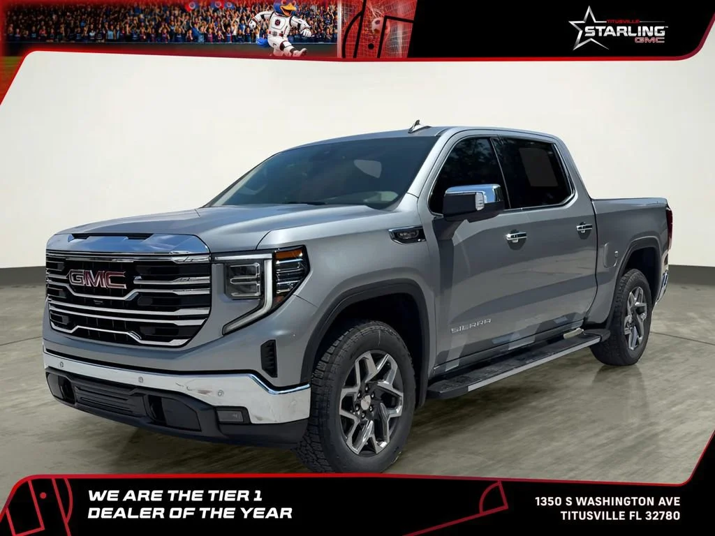 New 2026 Sterling Metallic GMC SLT image 1