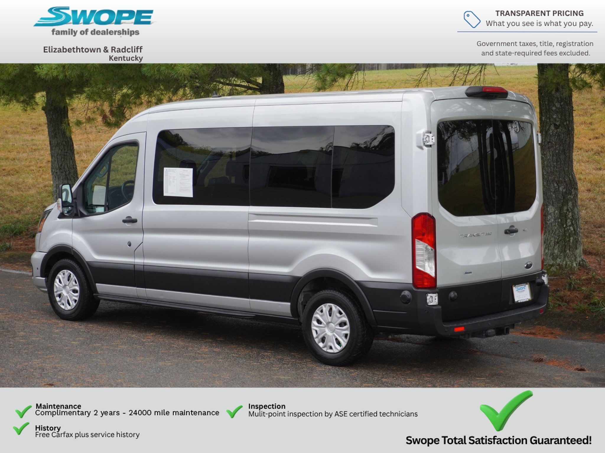 Used 2024 Ingot Silver Metallic Ford XLT image 5