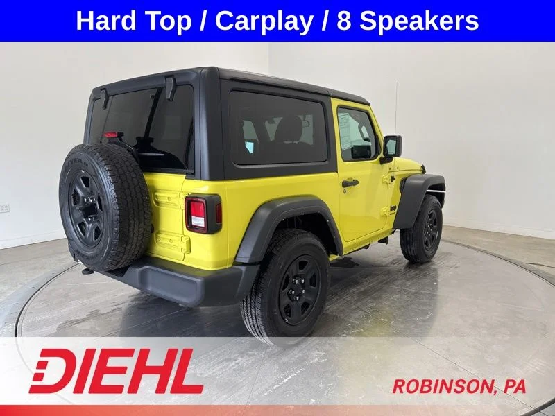 Used 2022 Yellow Jeep Sport image 7