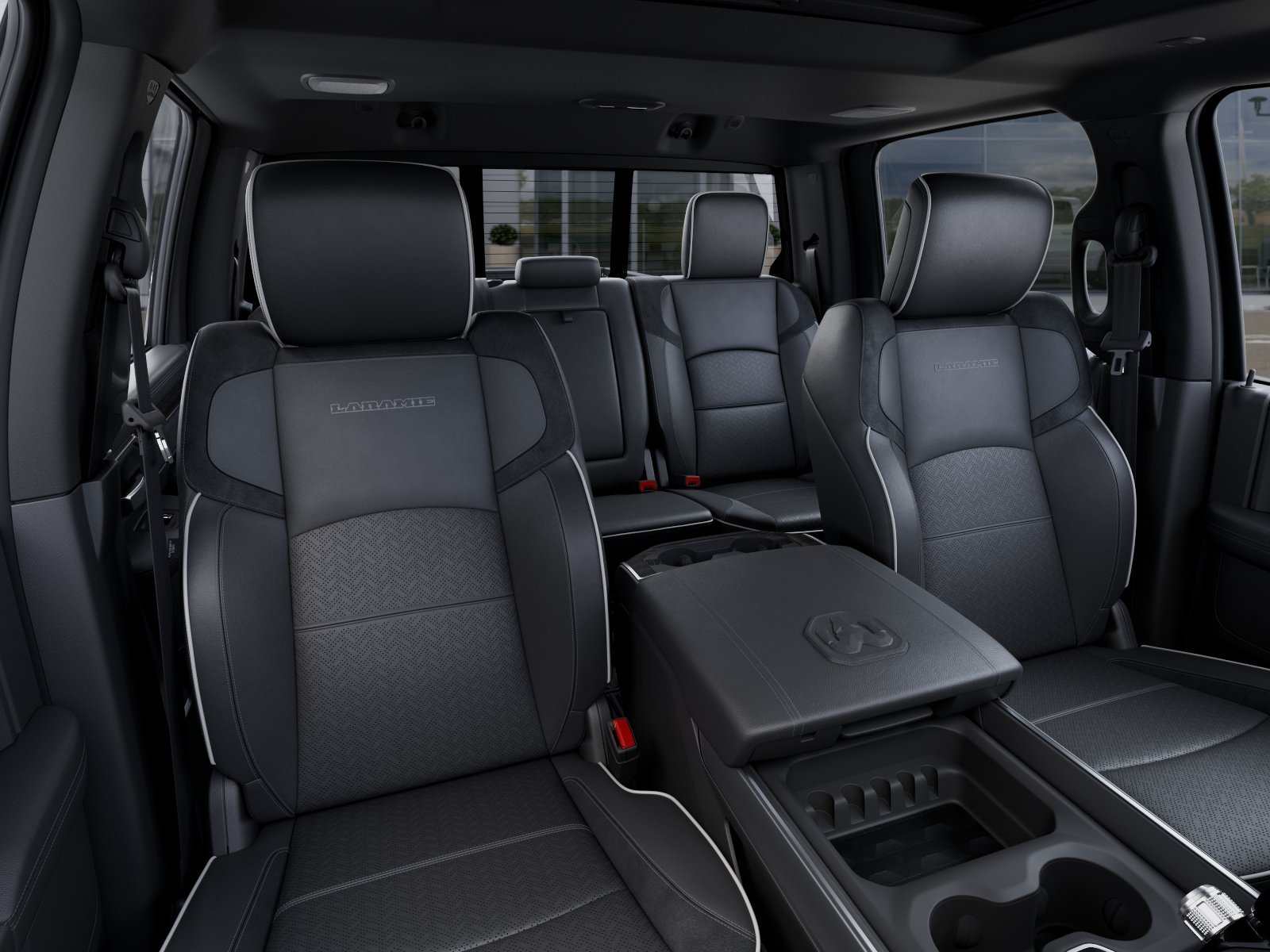 New 2026 Granite Crystal Metallic Clear-Coat Exterior Paint RAM Laramie image 42