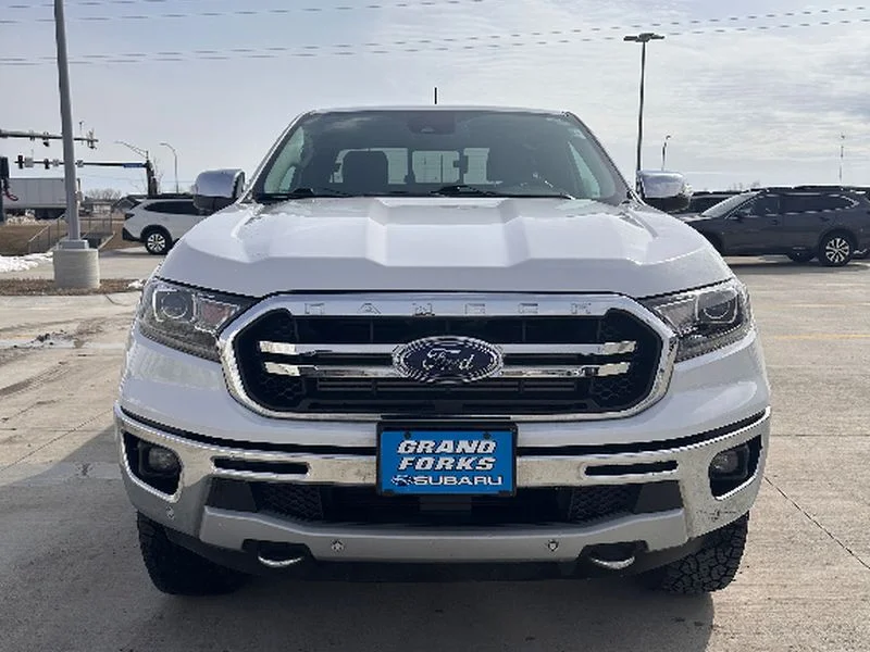 Used 2021 OXFORD WHITE Ford LARIAT image 3